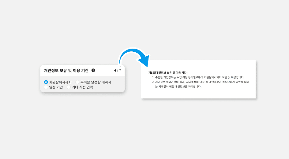 개인정보수집동의서서식